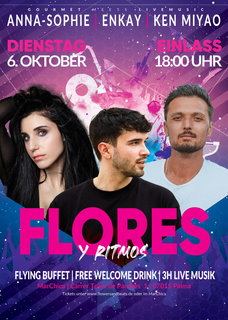 FLORES Y RITMOS at MarChica Palma
